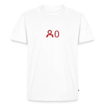 TwitchZeroViewers - Männer Premium Bio T-Shirt - Weiß - Vorne - Nico (187cm)