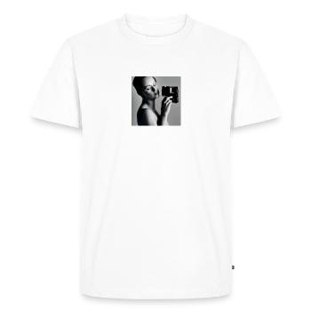 Timeless - Men's Premium Organic T-Shirt - white - Front - Nico (187cm)