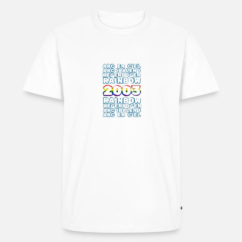 2003 2003 - Männer Premium Bio T-Shirt - undefined