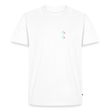 POV: Meme Print - Men's Premium Organic T-Shirt - white - Front - Nico (187cm)