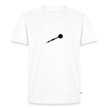 dart, 180, triple, dart, club, steel,double.arrow - Men's Premium Organic T-Shirt - white - Front - Nico (187cm)