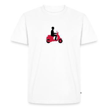 _2c - T-shirt Premium bio Homme - blanc - Devant - Nico (187cm)