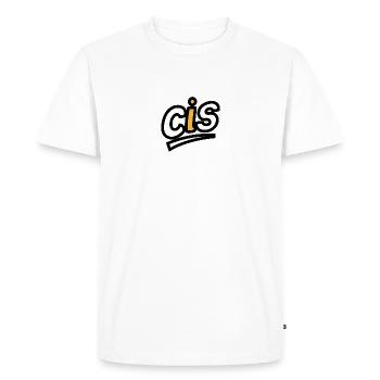 Cis - T-shirt Premium bio Homme - blanc - Devant - Nico (187cm)