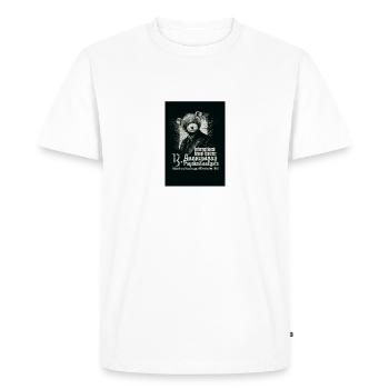 Anonymous Bear Psychoanalysts - T-shirt Premium bio Homme - blanc - Devant - Nico (187cm)