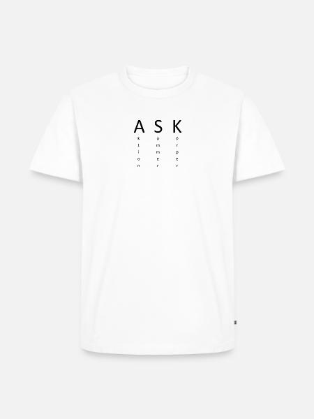 Aktion-Sommer-Koerper - Männer Premium Bio T-Shirt - Weiß