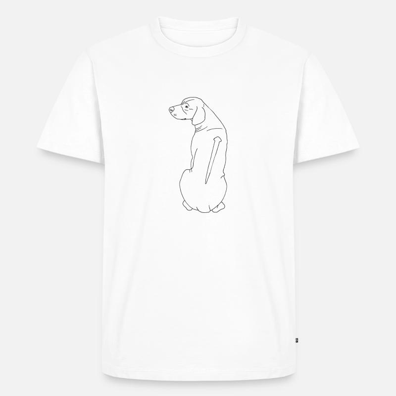 Rhodesian Ridgeback - Männer Premium Bio T-Shirt - undefined