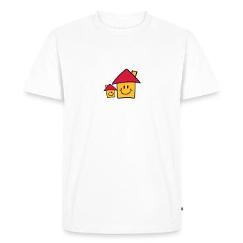 Sweet Papa Mama child House family - Men's Premium Organic T-Shirt - white - Front - Nico (187cm)