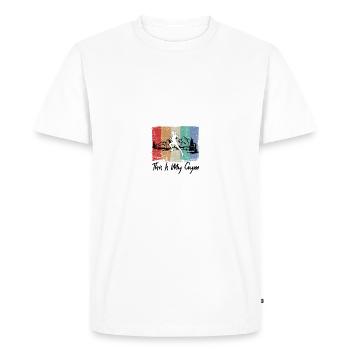 this is my gym - Men's Premium Organic T-Shirt - white - Front - Nico (187cm)