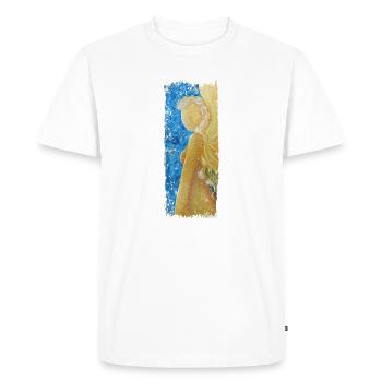 Angel of the Universe - Sonja von Staden - Men's Premium Organic T-Shirt - white - Front - Nico (187cm)