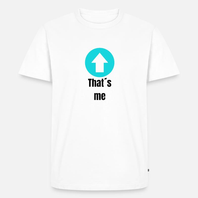 das bin Ich transformed - Männer Premium Bio T-Shirt - Weiß