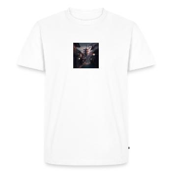 Ville de Kyoto - T-shirt Premium bio Homme - blanc - Devant - Nico (187cm)
