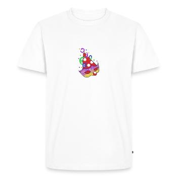 Motif de carnaval - T-shirt Premium bio Homme - blanc - Devant - Nico (187cm)