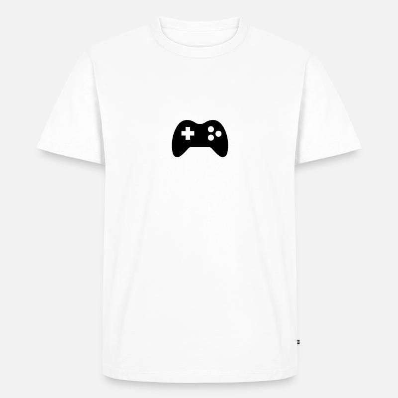 console de jeu vidéo - T-shirt Premium bio Homme - blanc