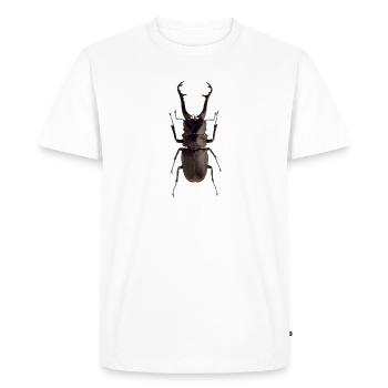 Kaefer insecte coléoptère - T-shirt Premium bio Homme - blanc - Devant - Nico (187cm)