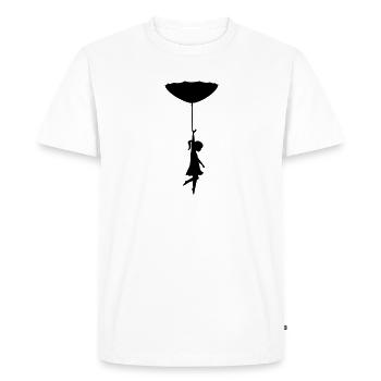 all good things come from above - Men's Premium Organic T-Shirt - white - Front - Nico (187cm)