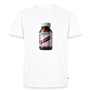 Makatussin Codiene au design moderne - T-shirt Premium bio Homme - blanc - Devant - Nico (187cm)