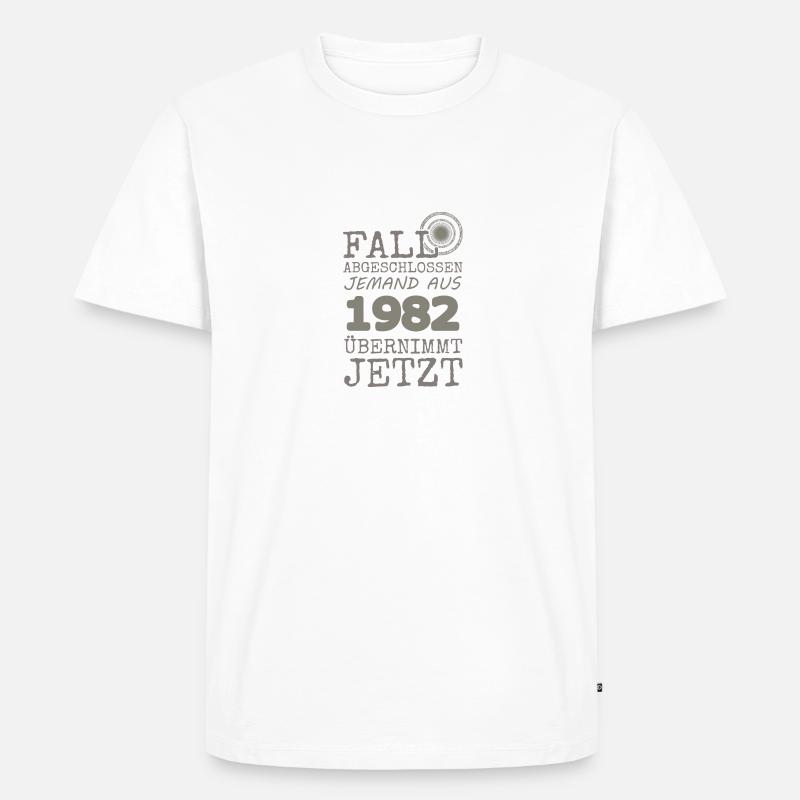 1982 - Männer Premium Bio T-Shirt - undefined