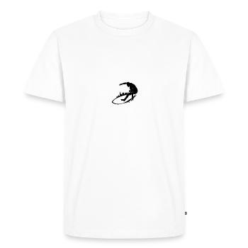 surf - T-shirt Premium bio Homme - blanc - Devant - Nico (187cm)