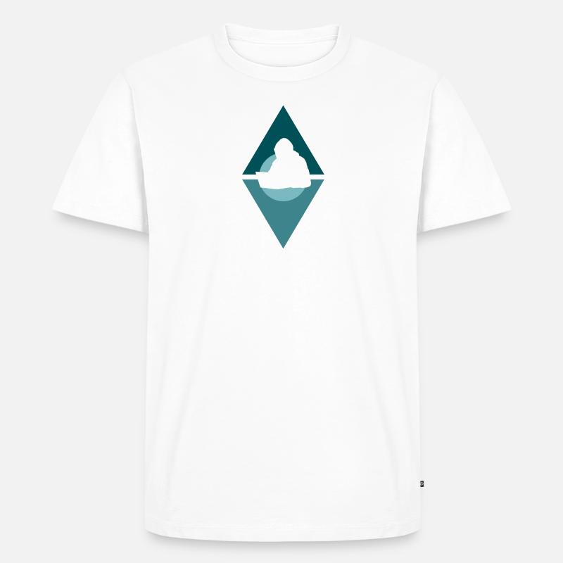 Hacker Computerfreak Cybersecurity - Männer Premium Bio T-Shirt - Weiß
