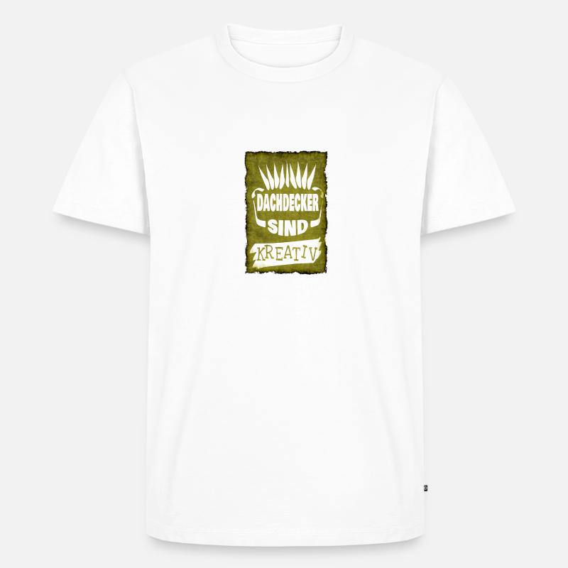 Dachdecker - Männer Premium Bio T-Shirt - undefined