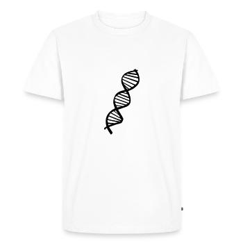 DNA (super cheap) - T-shirt Premium bio Homme - blanc - Devant - Nico (187cm)