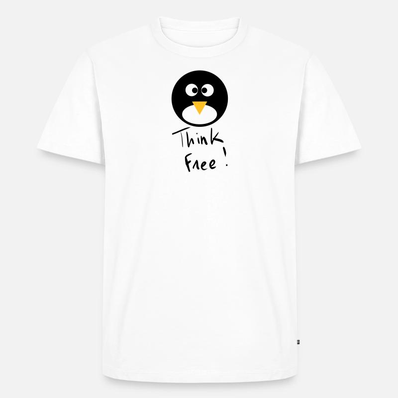 pingoo-002 - Men's Premium Organic T-Shirt - white