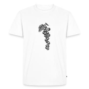 cranberry currants veggie vegetables fruits11 - Men's Premium Organic T-Shirt - white - Front - Nico (187cm)