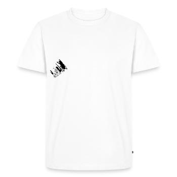 évolution de la moto em582 - T-shirt Premium bio Homme - blanc - Devant - Nico (187cm)