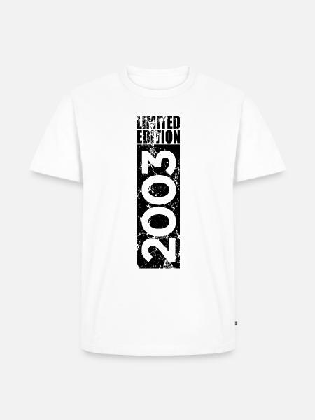 ÉDITION LIMITÉE 2003 - T-shirt Premium bio Homme - blanc