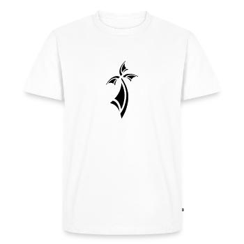 Hermine Hermine Hermine - T-shirt Premium bio Homme - blanc - Devant - Nico (187cm)