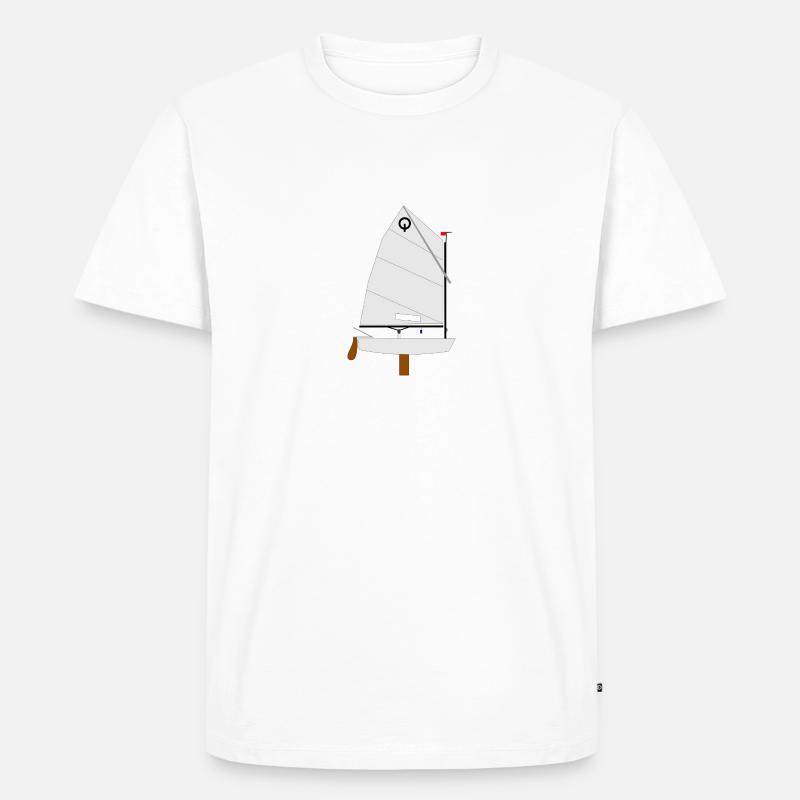 Optimist Riss - Männer Premium Bio T-Shirt - undefined