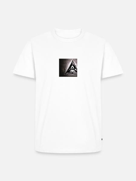 Illuminati - Männer Premium Bio T-Shirt - Weiß