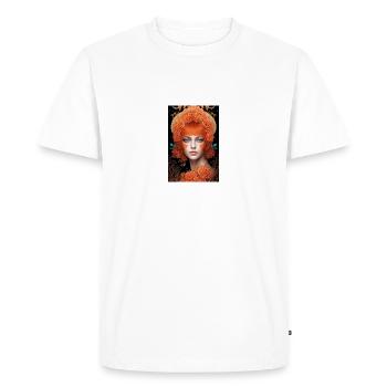 Alice au pays des merveilles fabuleuse magie mystérieuse - T-shirt Premium bio Homme - blanc - Devant - Nico (187cm)