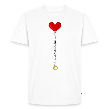 cool en mariage en mariage cadeau de mariage - T-shirt Premium bio Homme - blanc - Devant - Nico (187cm)