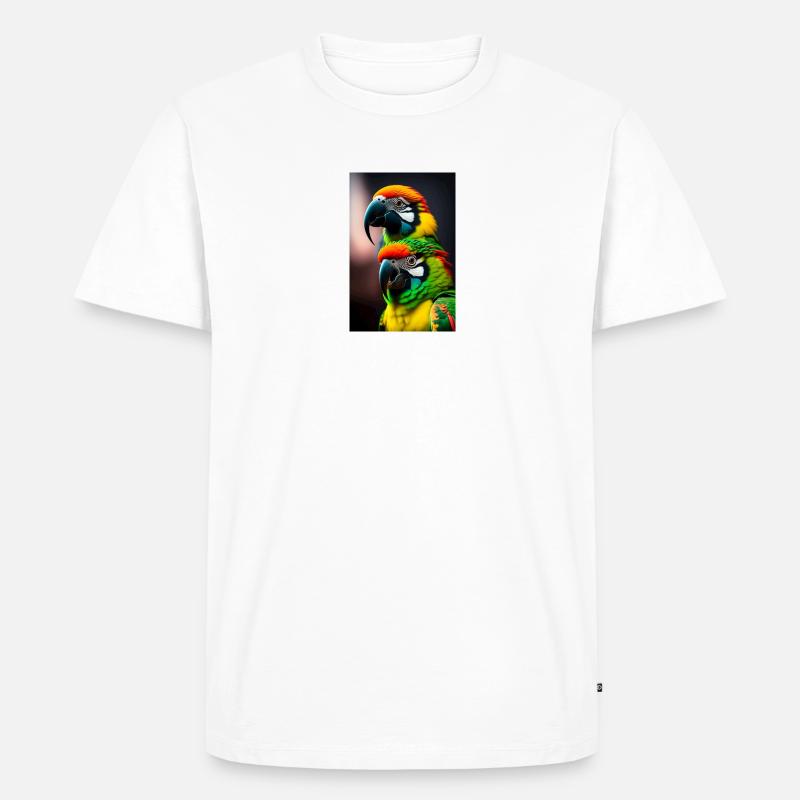 StyleSpectrum - Männer Premium Bio T-Shirt - Weiß