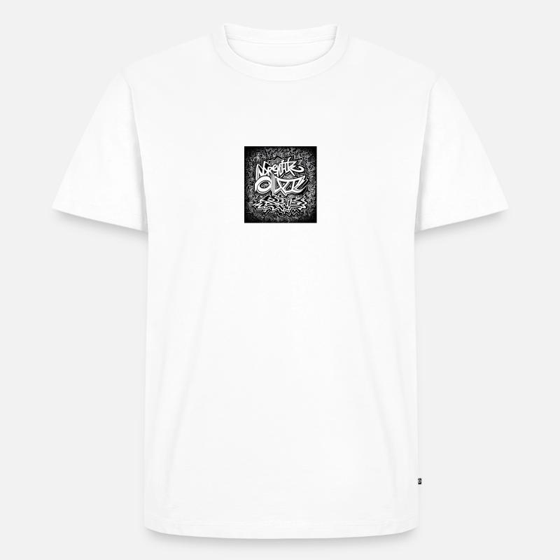 graffiti design zeichen art - Männer Premium Bio T-Shirt - Weiß