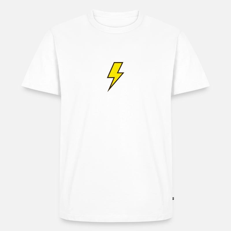 ACC974B4 730F 4841 BBD3 3CAED52A16A0 - Männer Premium Bio T-Shirt - Weiß