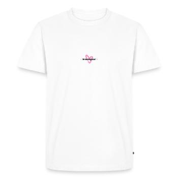 Couple de rêve 2024 - T-shirt Premium bio Homme - blanc - Devant - Nico (187cm)
