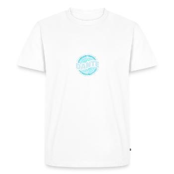 Dante Gift Idea - Men's Premium Organic T-Shirt - white - Front - Nico (187cm)