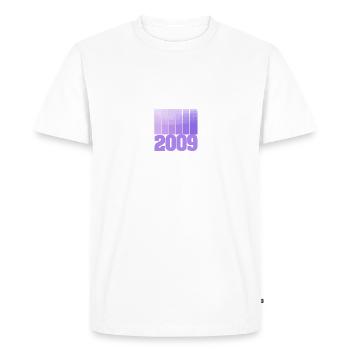 2009 - T-shirt Premium bio Homme - blanc - Devant - Nico (187cm)