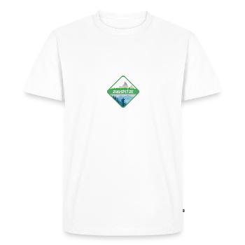 Nature Zugspitze - T-shirt Premium bio Homme - blanc - Devant - Nico (187cm)
