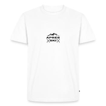 Ski Motif de ski pour les skieurs Skieurs - T-shirt Premium bio Homme - blanc - Devant - Nico (187cm)