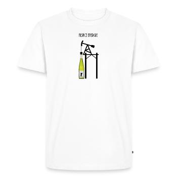 Alsace Energy - Men's Premium Organic T-Shirt - white - Front - Nico (187cm)