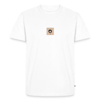 Naturel - T-shirt Premium bio Homme - blanc - Devant - Nico (187cm)