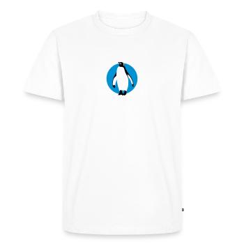 pinguin_032013_b_3c - T-shirt Premium bio Homme - blanc - Devant - Nico (187cm)