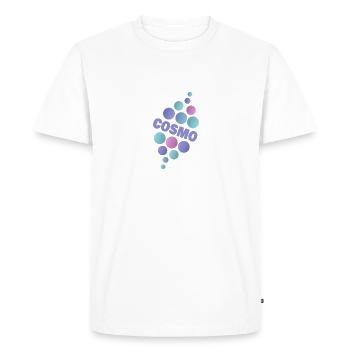 Cadeau pour Cosmo - T-shirt Premium bio Homme - blanc - Devant - Nico (187cm)