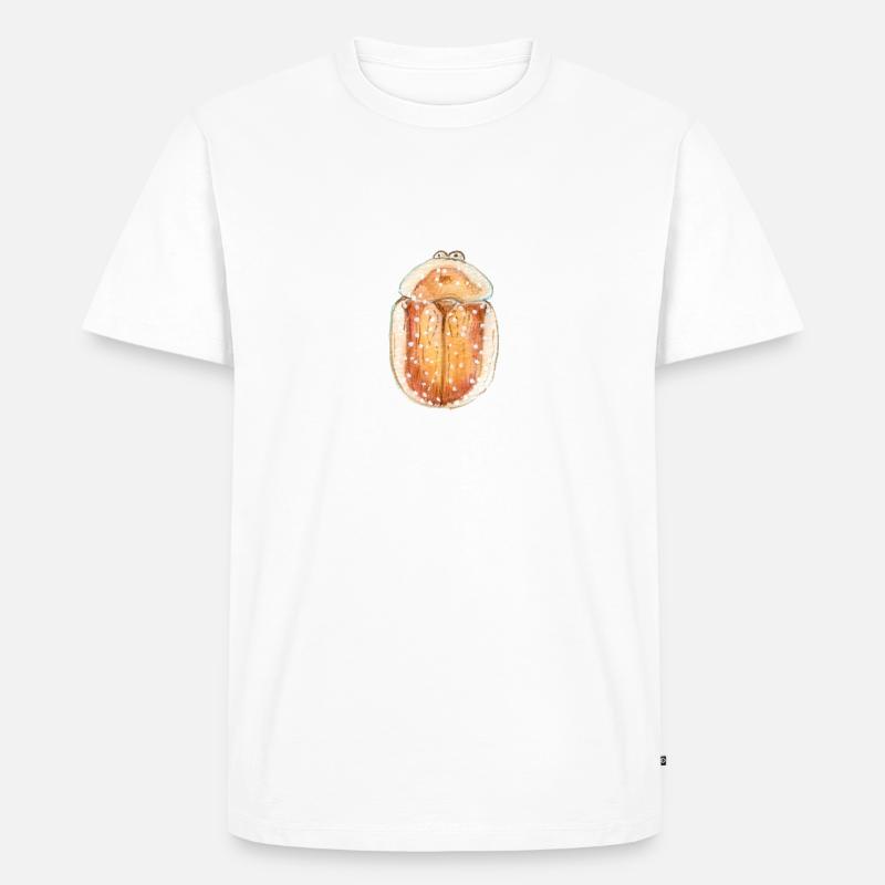 Sternmiere Schildkäfer - Männer Premium Bio T-Shirt - Weiß