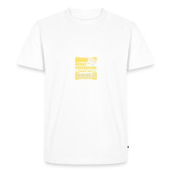 Nom de la fille Anthéa - T-shirt Premium bio Homme - blanc - Devant - Nico (187cm)