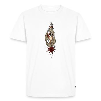 Merveilleuse représentation du soleil et de la lune - T-shirt Premium bio Homme - blanc - Devant - Nico (187cm)