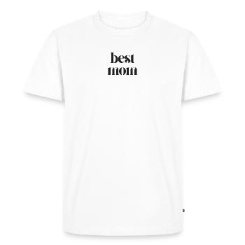 Meilleure maman - T-shirt Premium bio Homme - blanc - Devant - Nico (187cm)